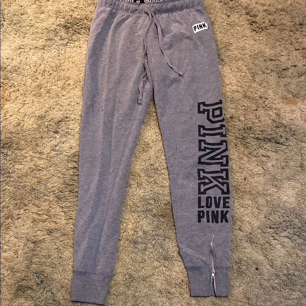 PINK Victoria's Secret Kids Grey Joggers